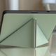 The lid of the Kobo SleepCover cleverly transforms into a display stand.